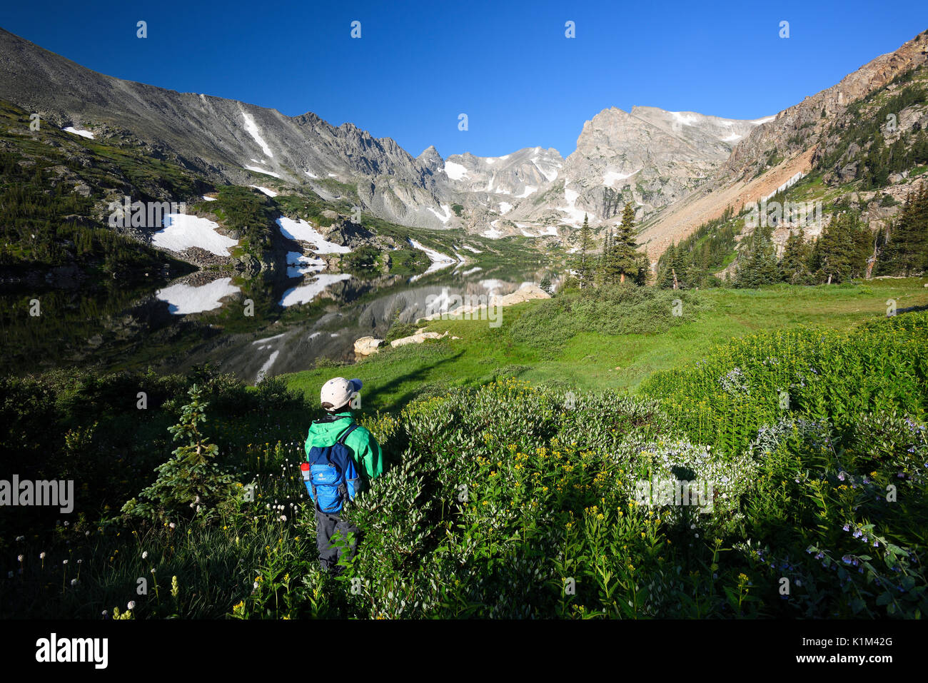 See Isabelle, Indian Peaks Wilderness, Roosevelt National Forest, Colorado, USA Stockfoto