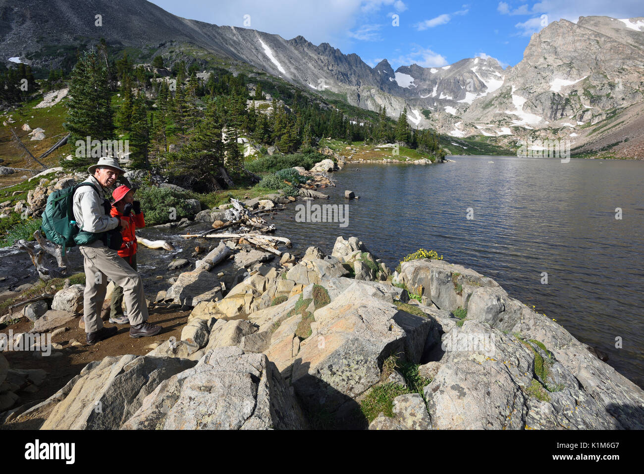 See Isabelle, Indian Peaks Wilderness, Roosevelt National Forest, Colorado, USA Stockfoto