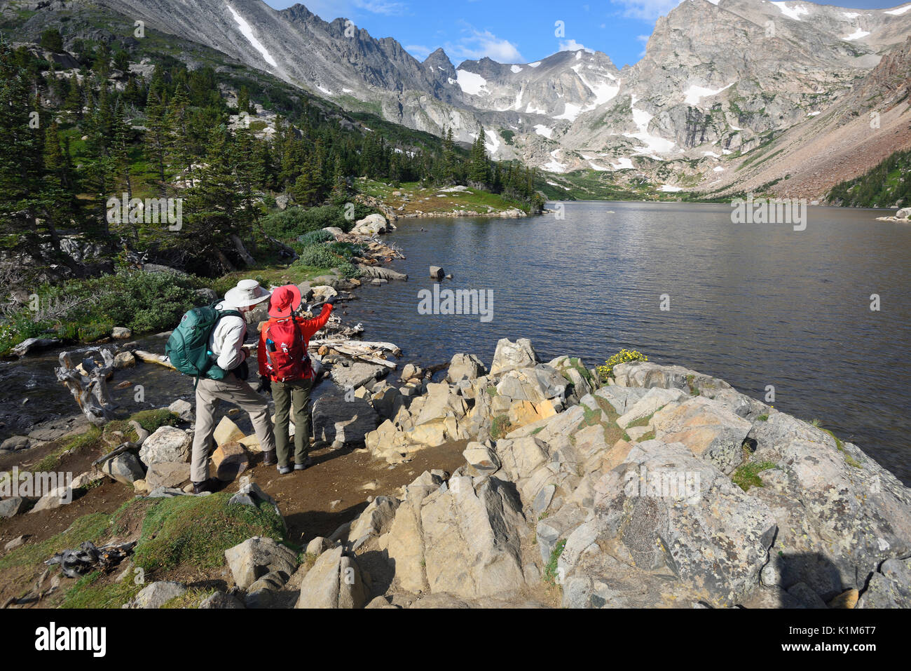 See Isabelle, Indian Peaks Wilderness, Roosevelt National Forest, Colorado, USA Stockfoto