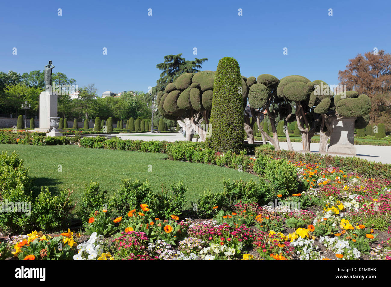 Retiro Park, Parque del Buen Retiro, Madrid, Spanien Stockfoto