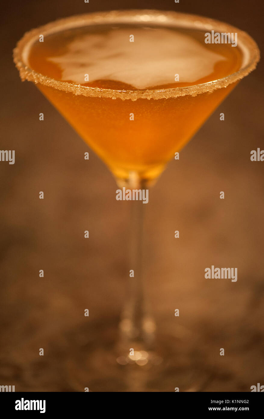 Speakeasy Martini Stockfoto