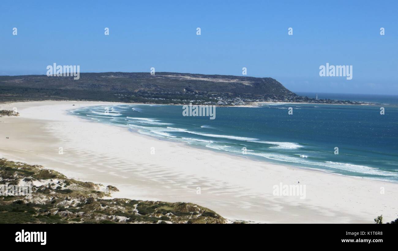 Strand von Noordhoek, Kapstadt, Südafrika Stockfoto