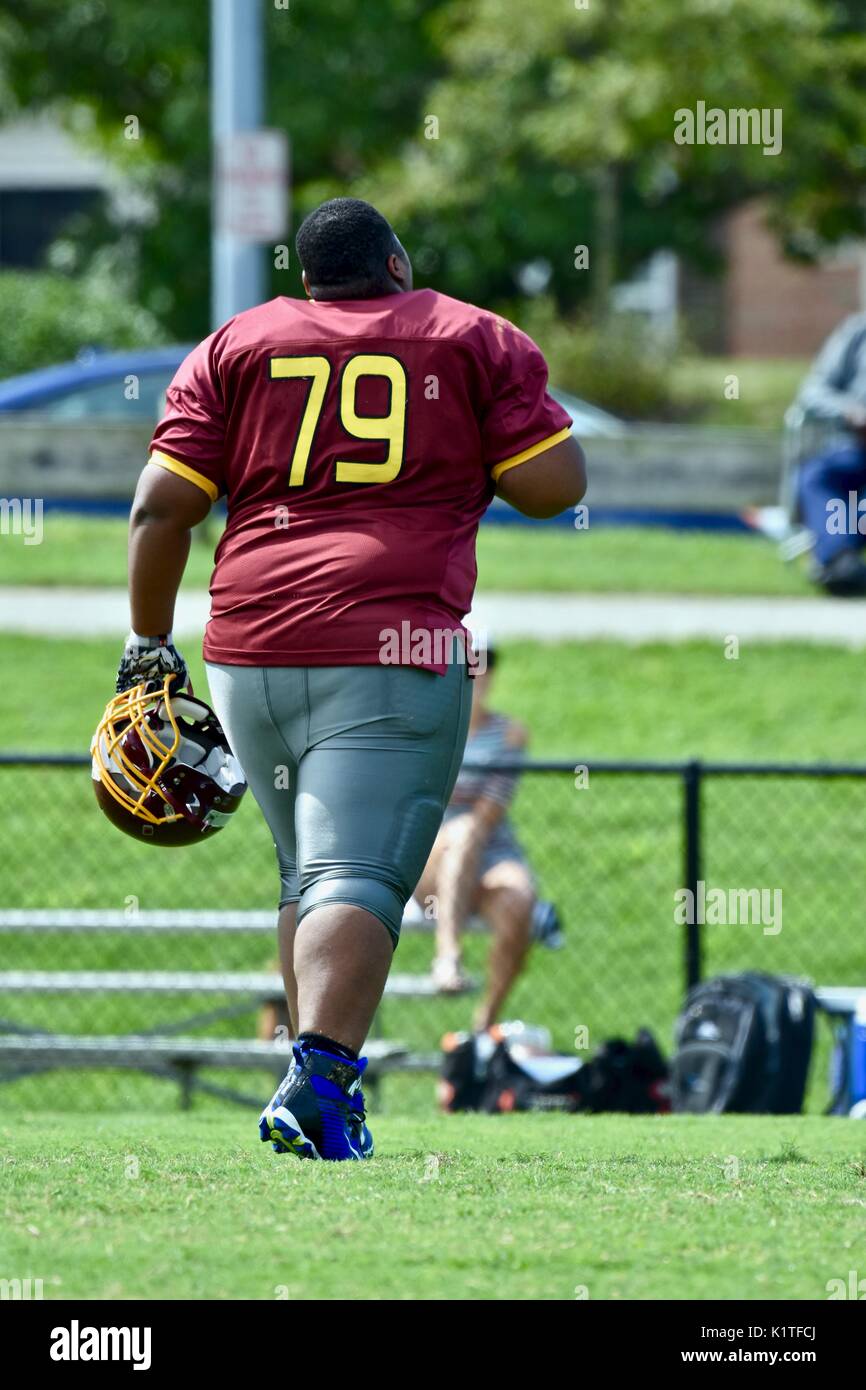 Jugend American Football Stockfoto