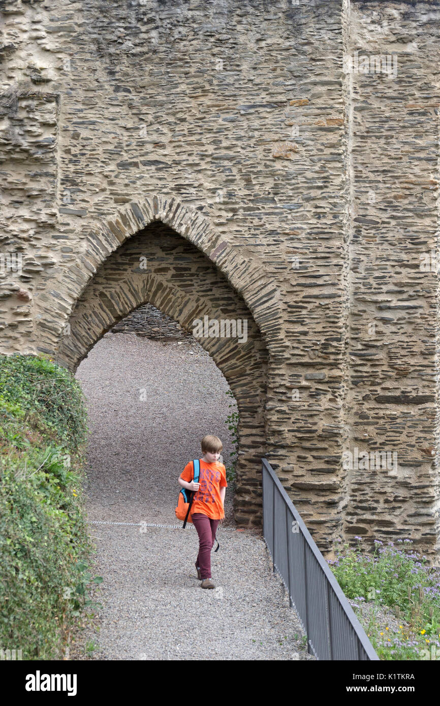 Burg Metternich, Beilstein, Mosel, Rheinland-Pfalz, Deutschland Stockfoto