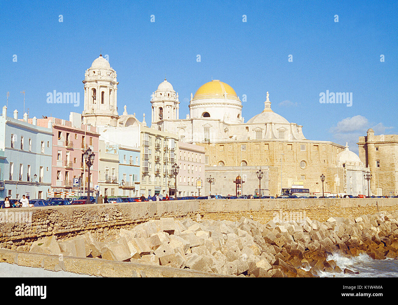 Kathedrale von Campo del Sur. Cadiz, Spanien. Stockfoto