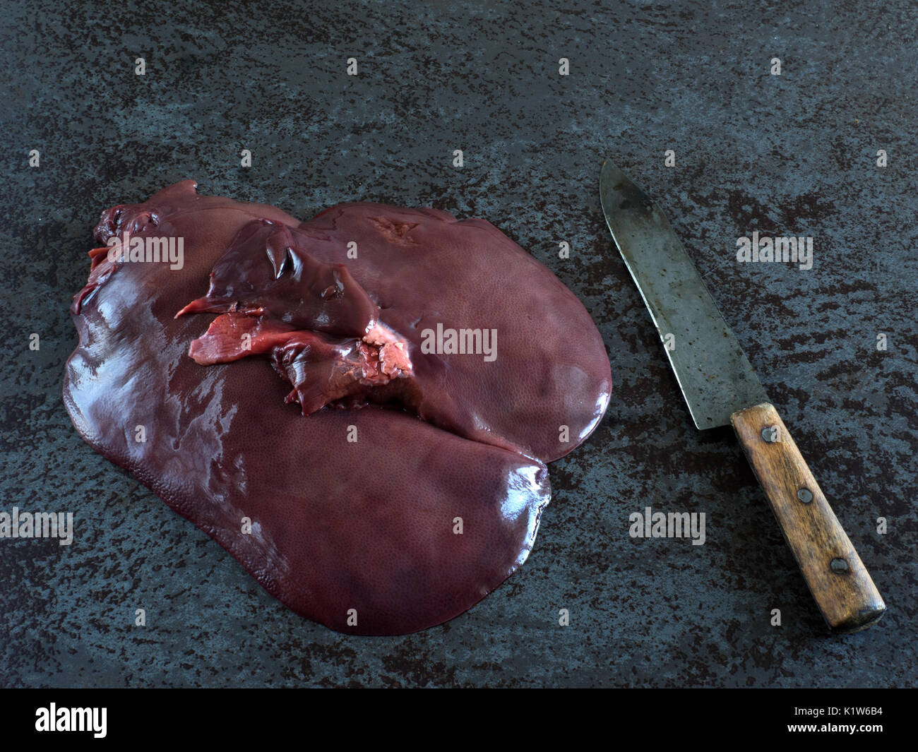 Rohe leber Fotos und Bildmaterial in hoher Auflösung Alamy