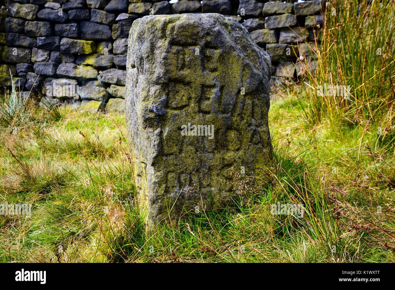 Die Deum Stein Stockfoto