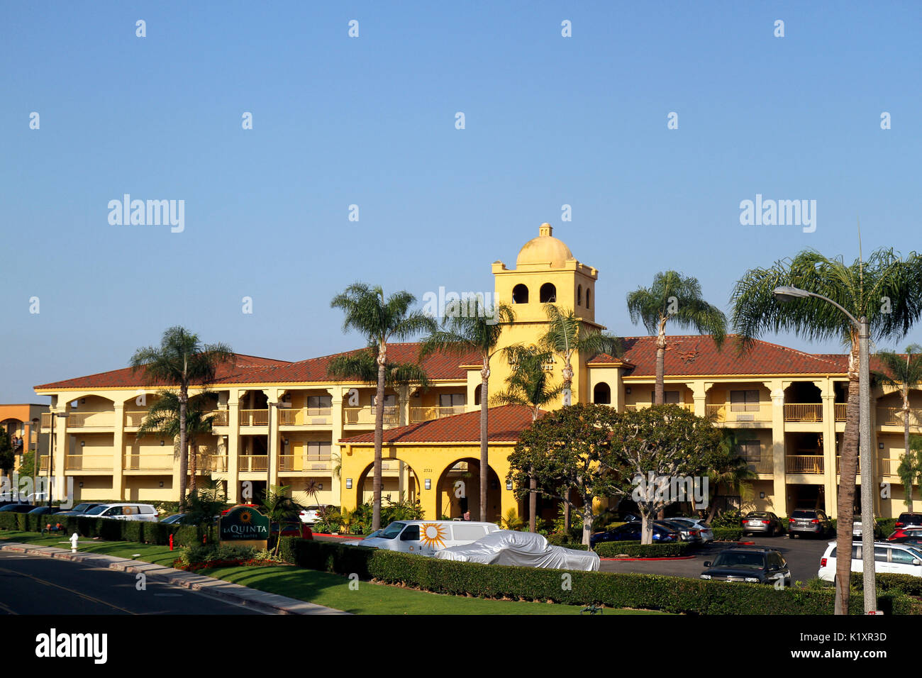 La Quinta Inn & Suites Orange County Airport, Santa Ana, Kalifornien, USA Stockfoto