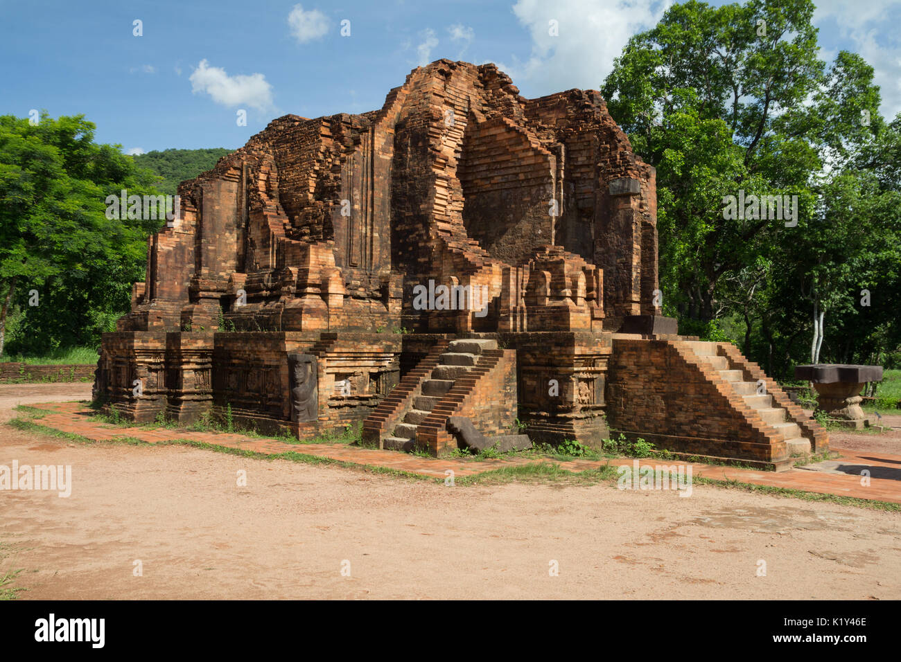 Mein Sohn Heiligtum in Vietnam. Stockfoto