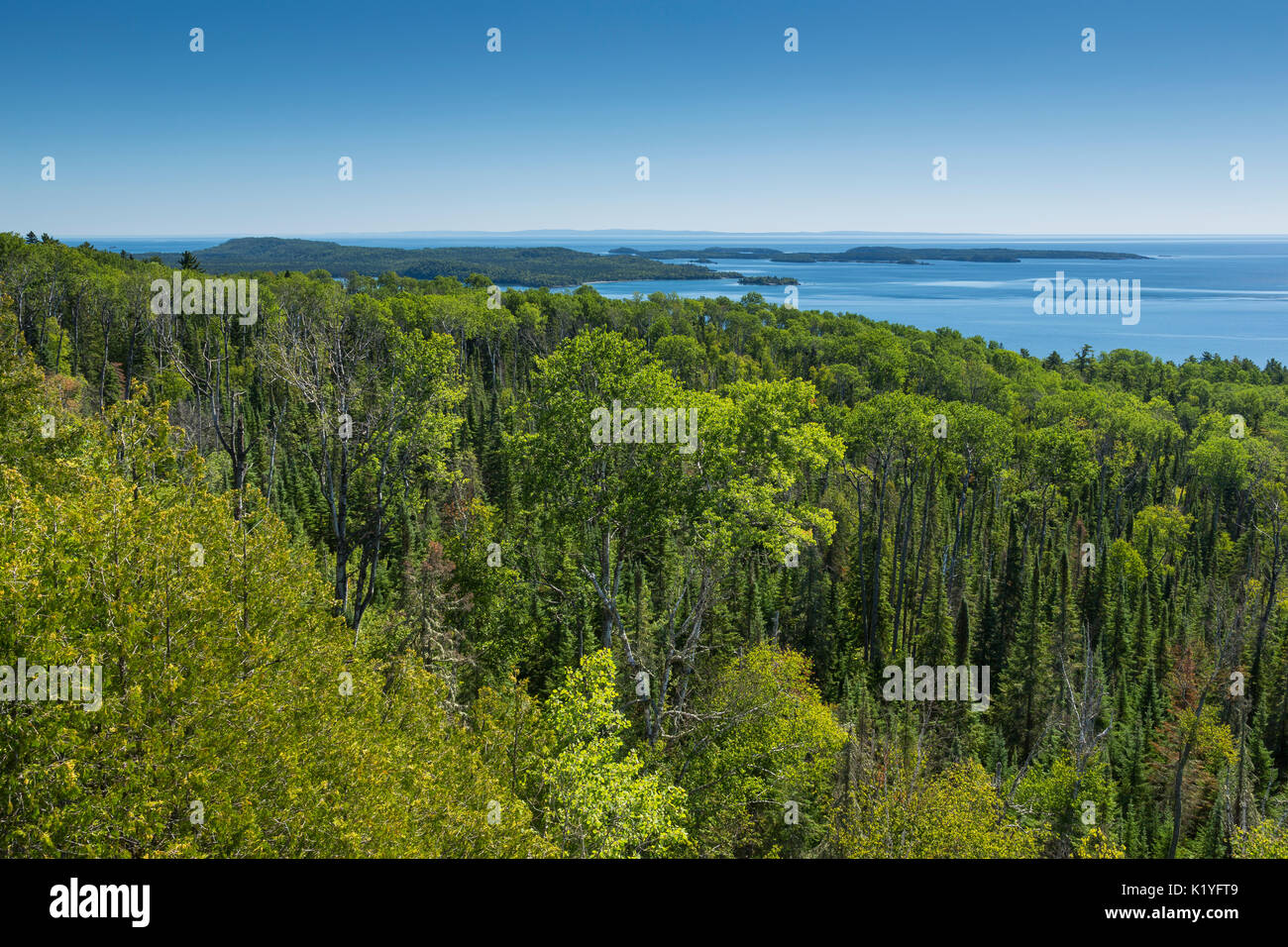 Lake Superior Aussicht Stockfoto