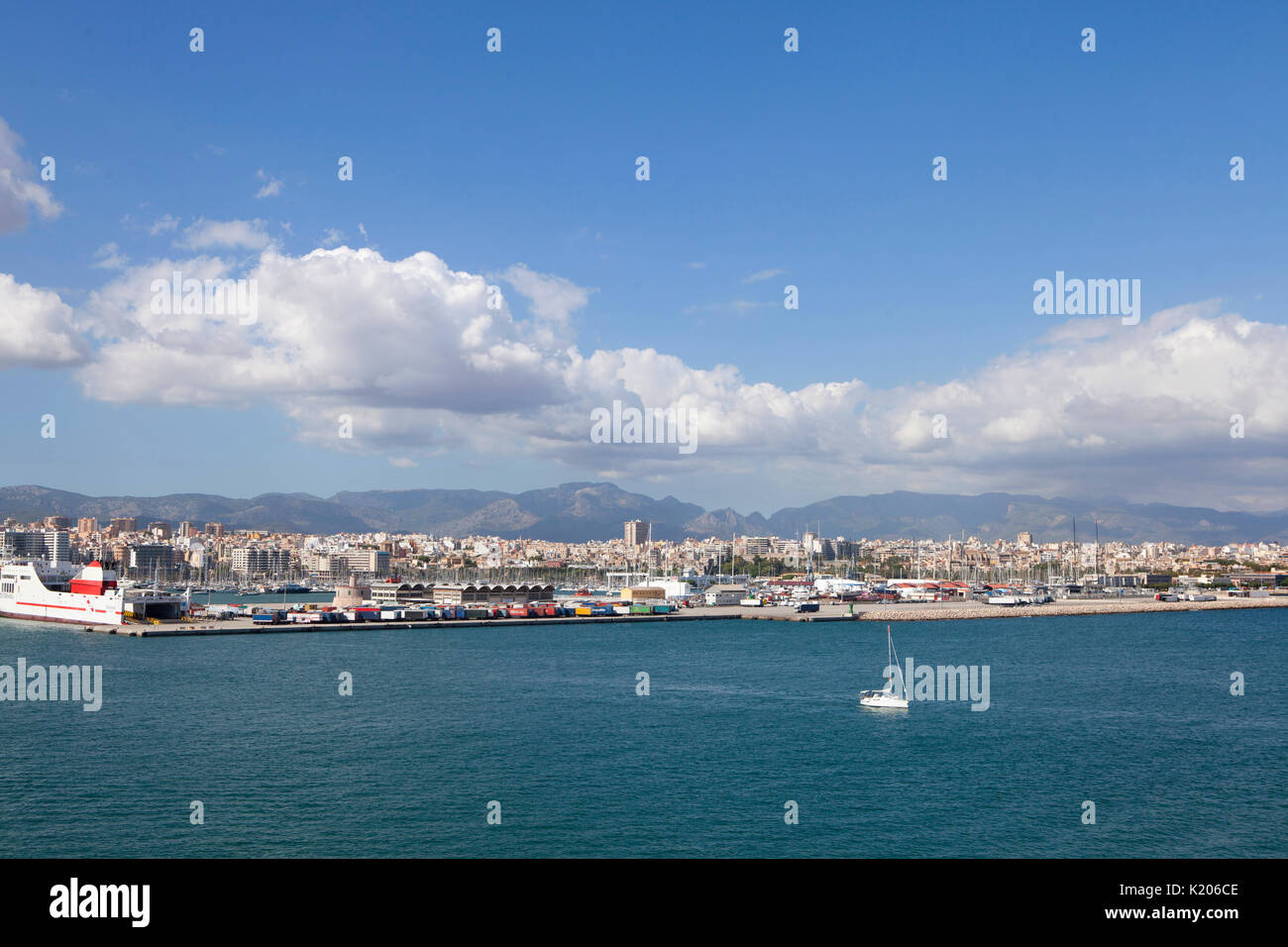 Palma de Mallorca Resort Stadt Hauptstadt der spanischen Insel Mallorca (Mallorca), im westlichen Mittelmeer Spanien Stockfoto