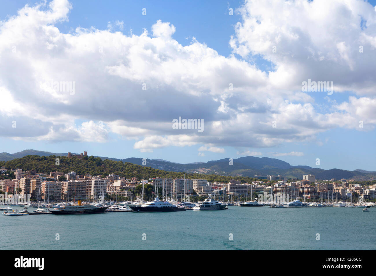 Palma de Mallorca Resort Stadt Hauptstadt der spanischen Insel Mallorca (Mallorca), im westlichen Mittelmeer Spanien Stockfoto