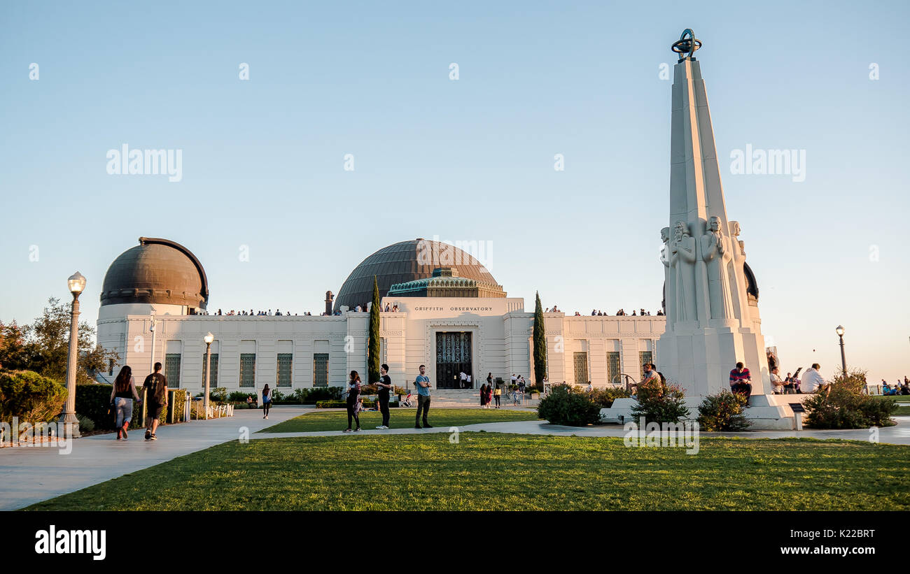 Griffith Park Observatory Stockfoto