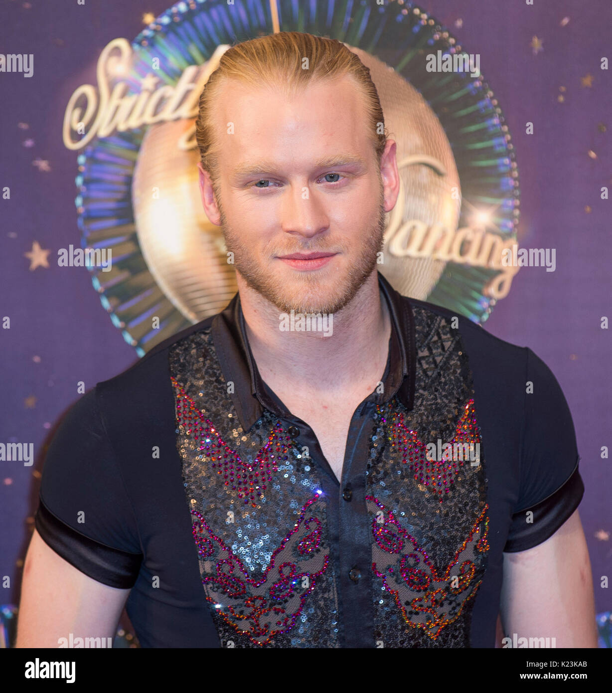 London, Großbritannien. 28 August, 2017. Von Strictly Come Dancing 2017' - Red Carpet starten. Credit: Gary Mitchell/Alamy leben Nachrichten Stockfoto