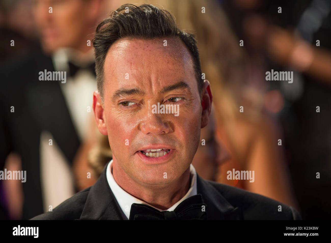 London, Großbritannien. 28 August, 2017. Von Strictly Come Dancing 2017' - Red Carpet starten. Credit: Gary Mitchell/Alamy leben Nachrichten Stockfoto