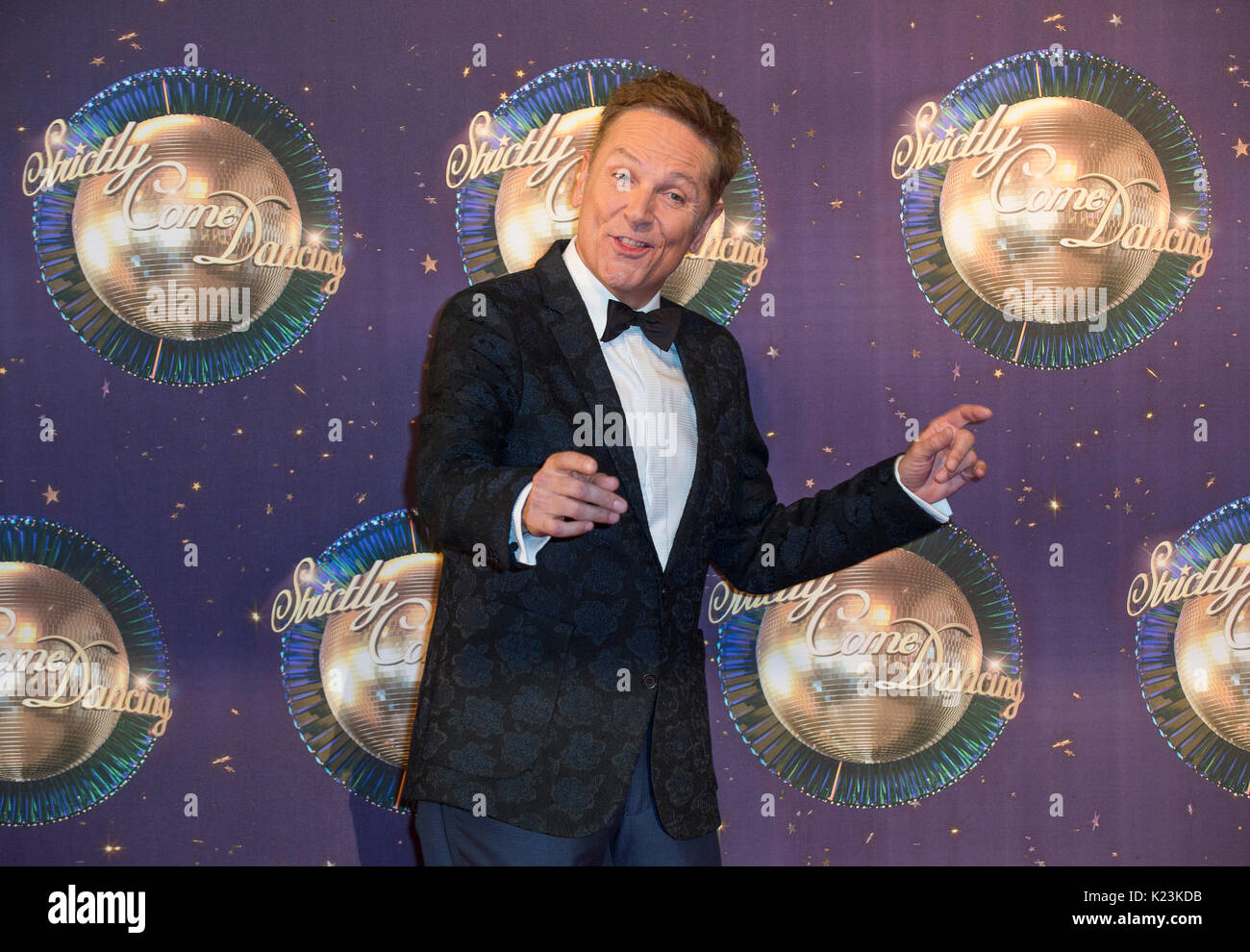 London, Großbritannien. 28 August, 2017. Von Strictly Come Dancing 2017' - Red Carpet starten. Credit: Gary Mitchell/Alamy leben Nachrichten Stockfoto