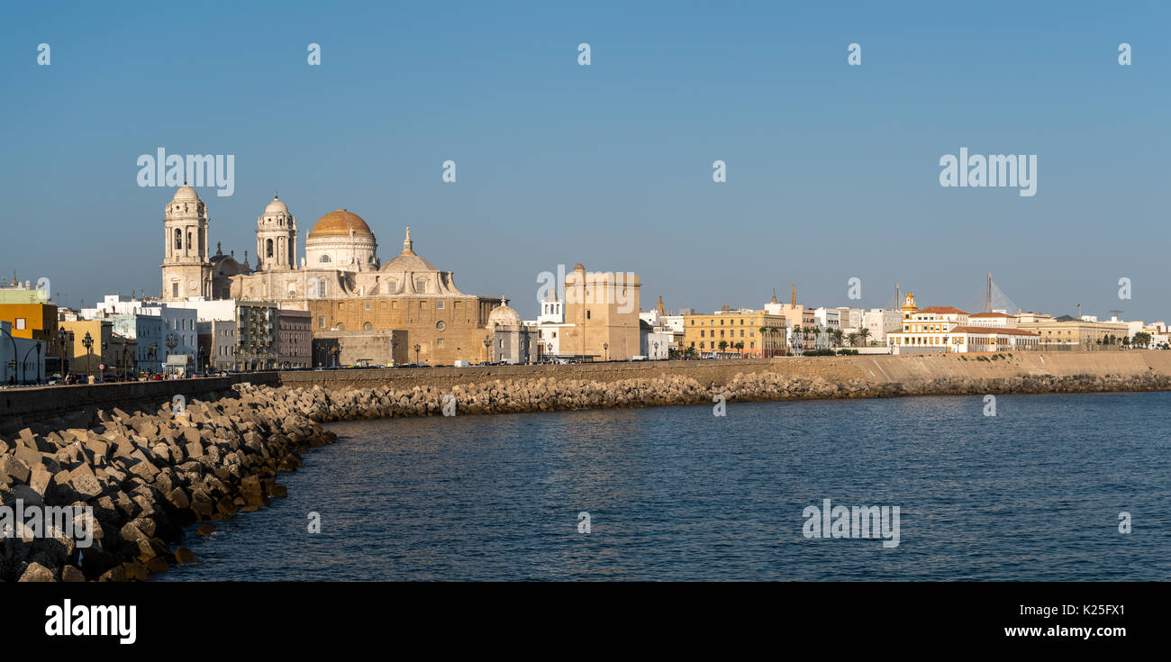 Die Küste von Cádiz, Spanien Stockfoto