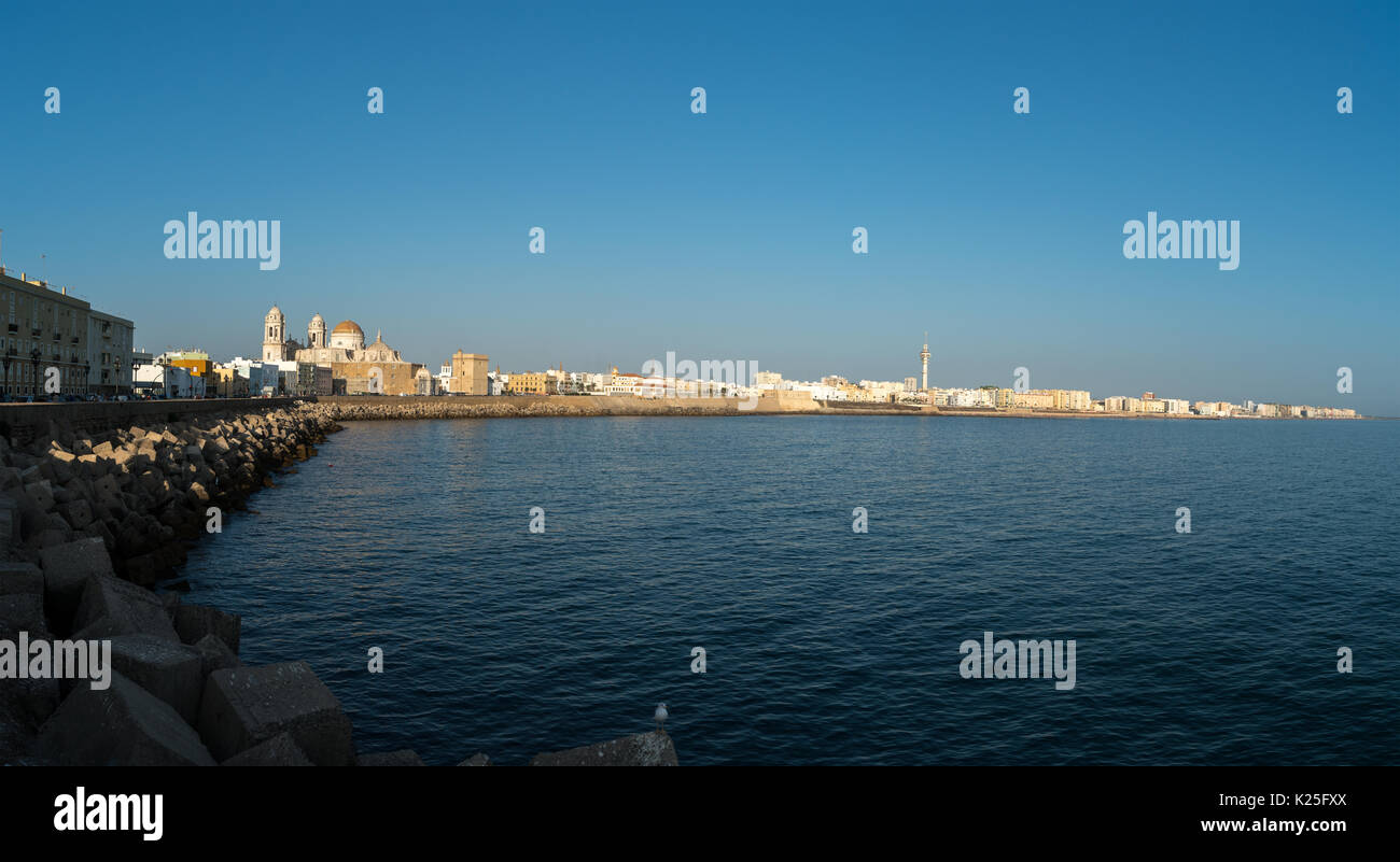 Die Küste von Cádiz, Spanien Stockfoto