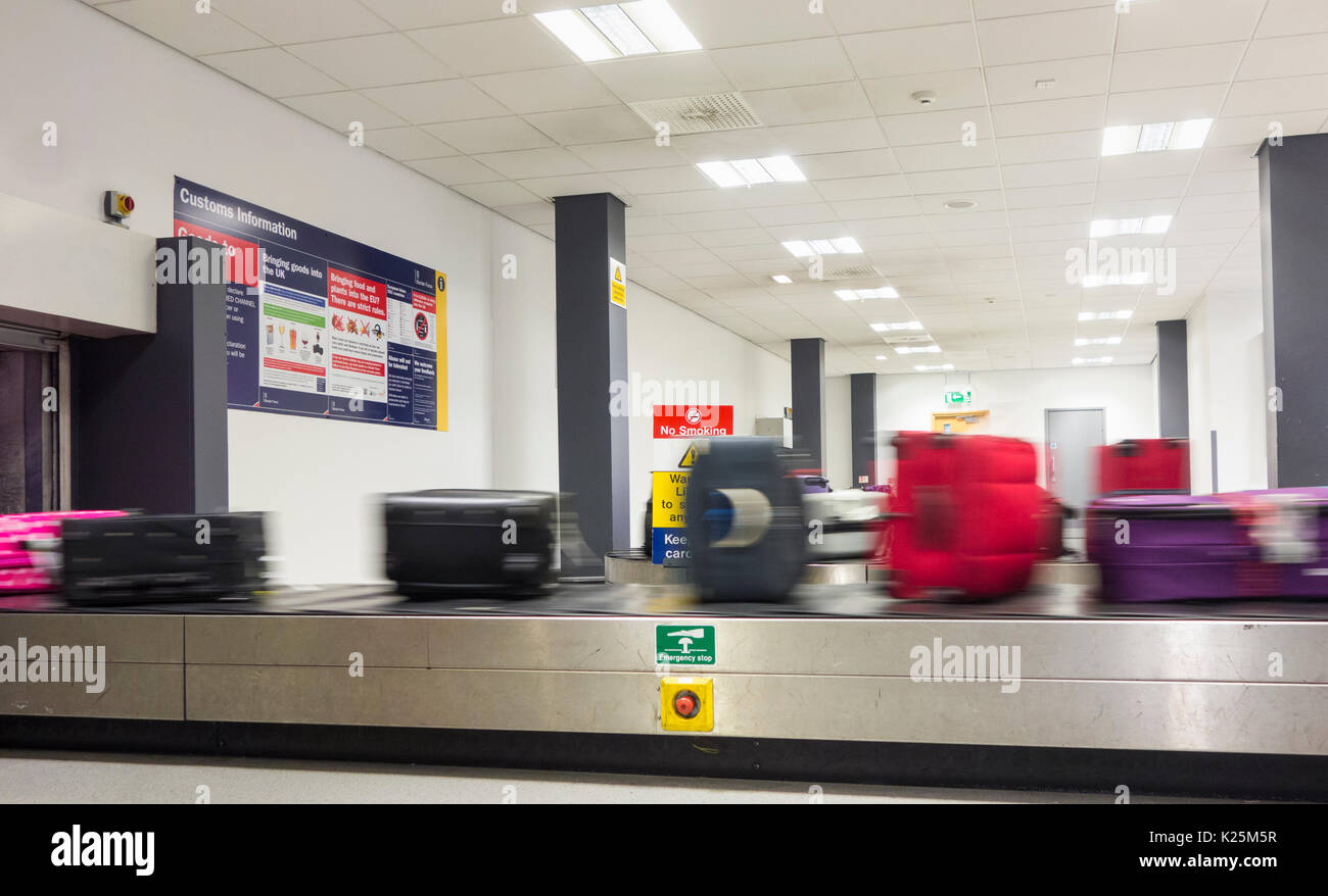 Flughafen Gepäckkarussell Stockfoto