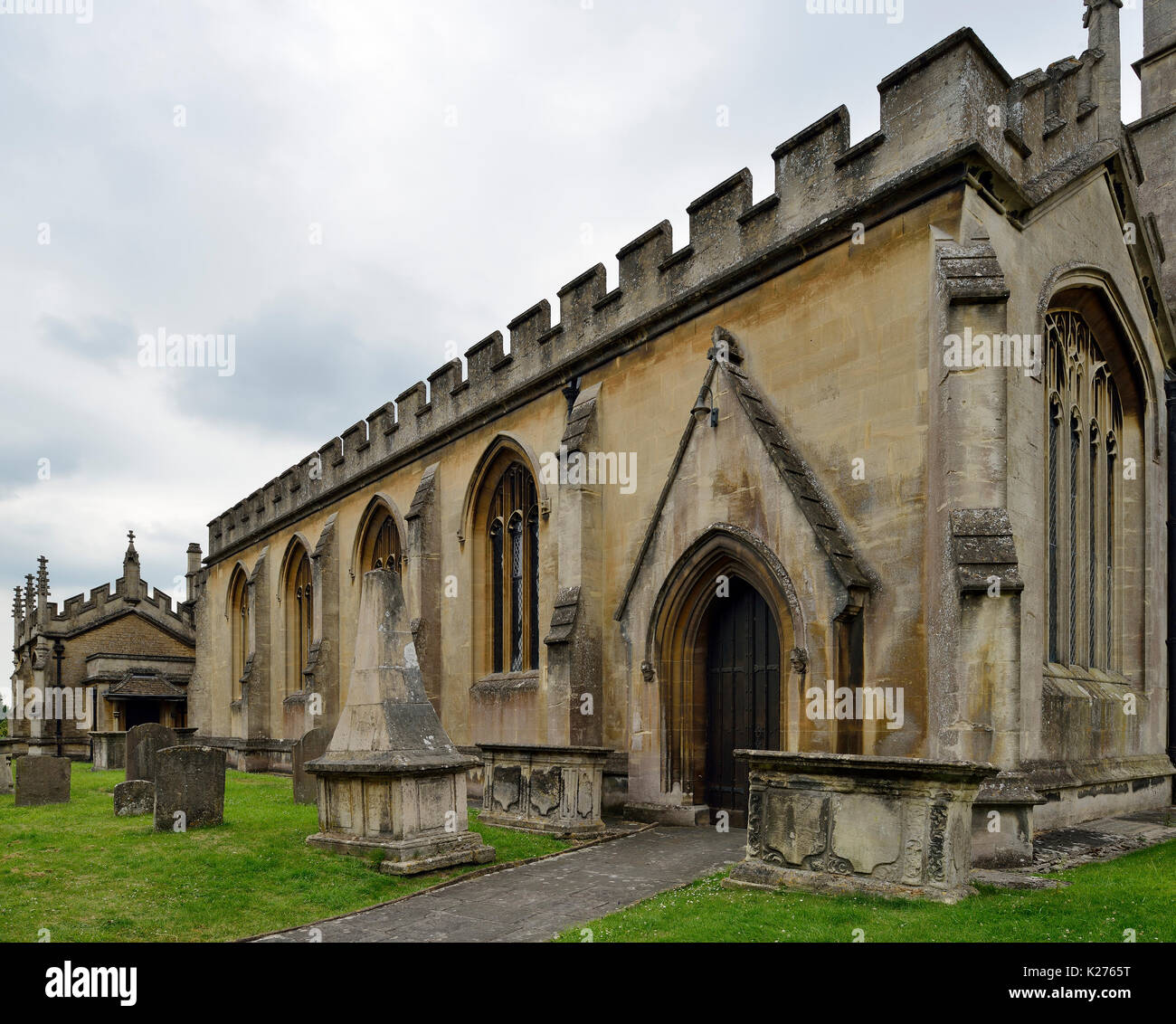 Kirche St. Andrews, Chippenham, Wiltshire Stockfoto