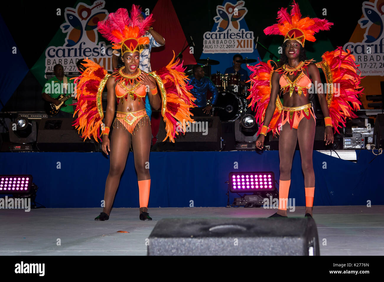 CARIFESTA XIII Closing Ceremony, Kensington Oval, Bridgetown, Barbados, 29. August 2017 Stockfoto