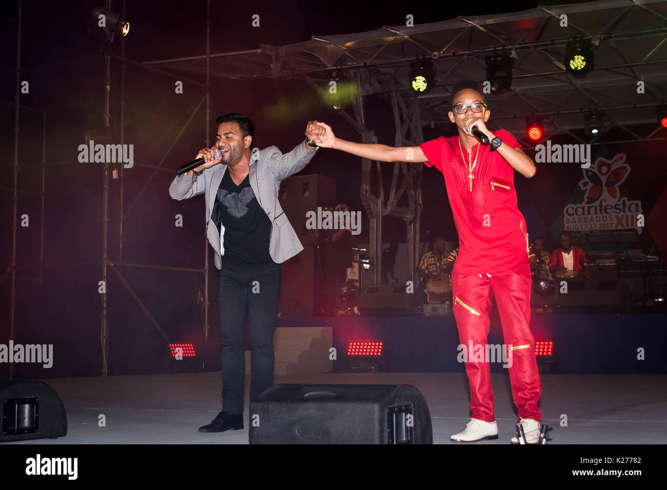 CARIFESTA XIII Closing Ceremony, Kensington Oval, Bridgetown, Barbados, 29. August 2017 Stockfoto