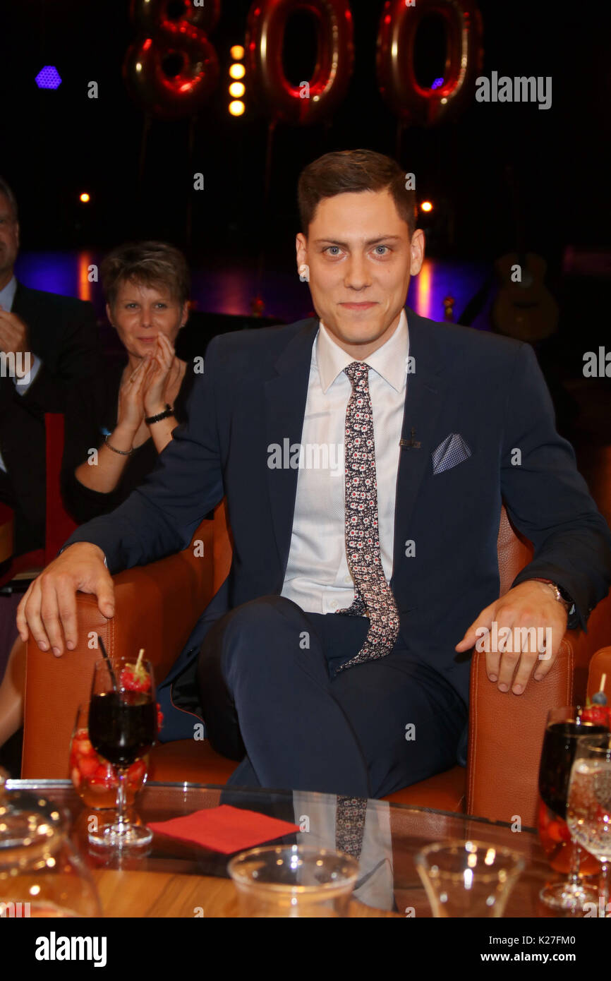 Rundfunk NDR Talkshow in Hamburg bietet David Friedrich (Poetry