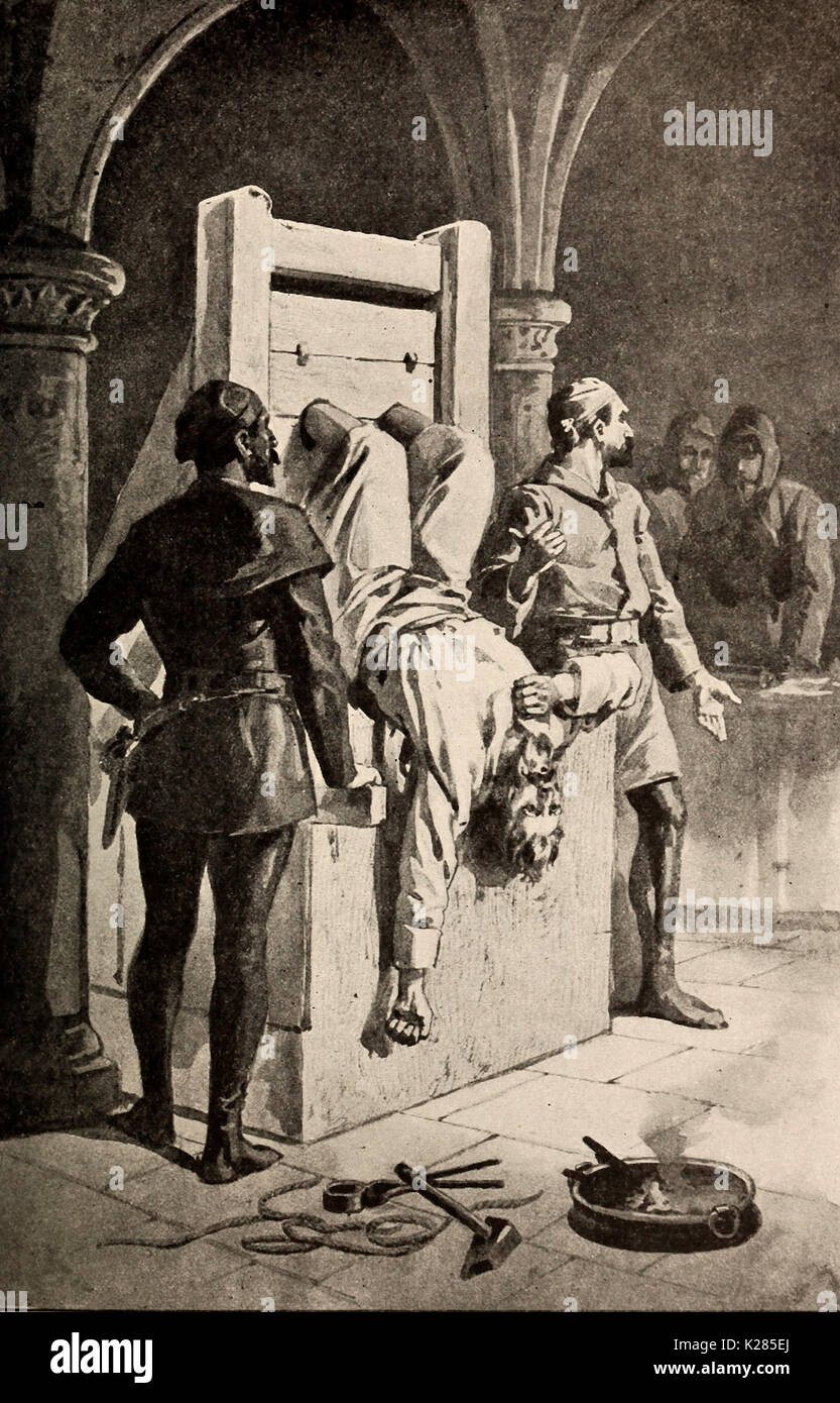 Hieronymus von Prag in die Bestände Stockfoto