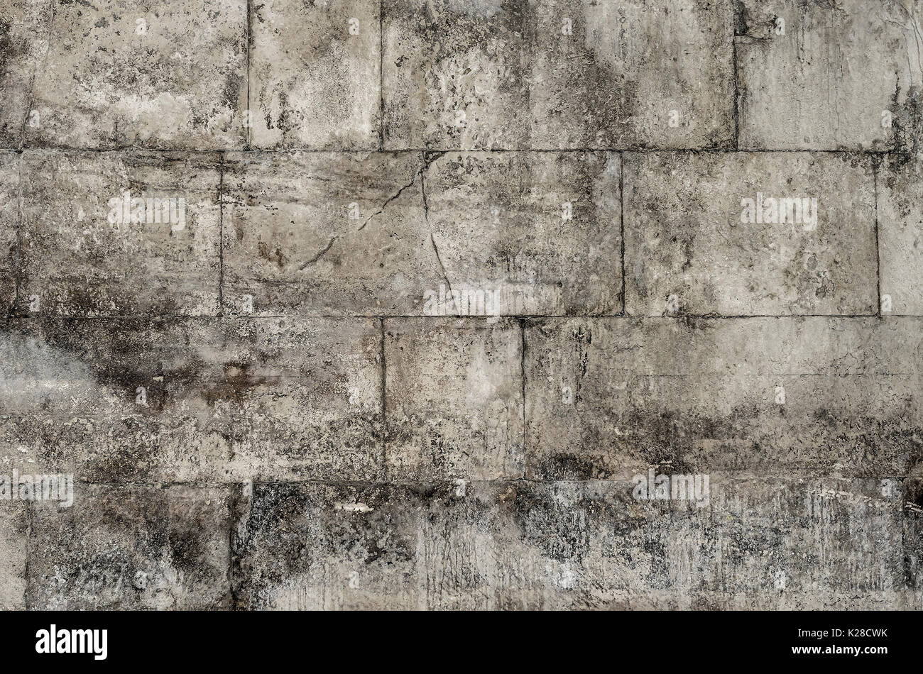 Textur von einer alten Mauer. Stockfoto