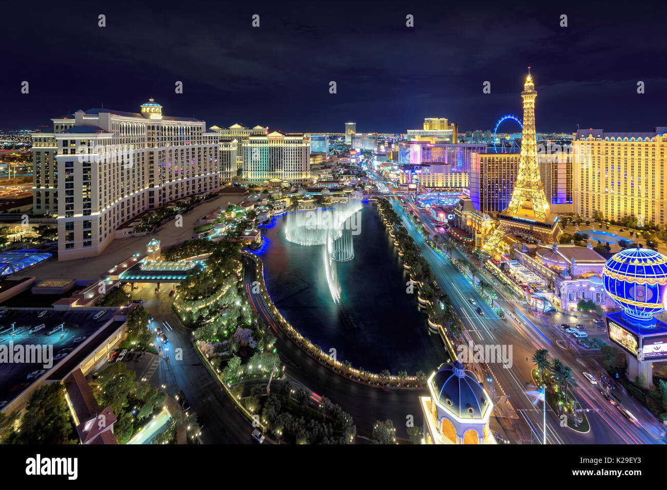 Las Vegas Strip Stockfoto