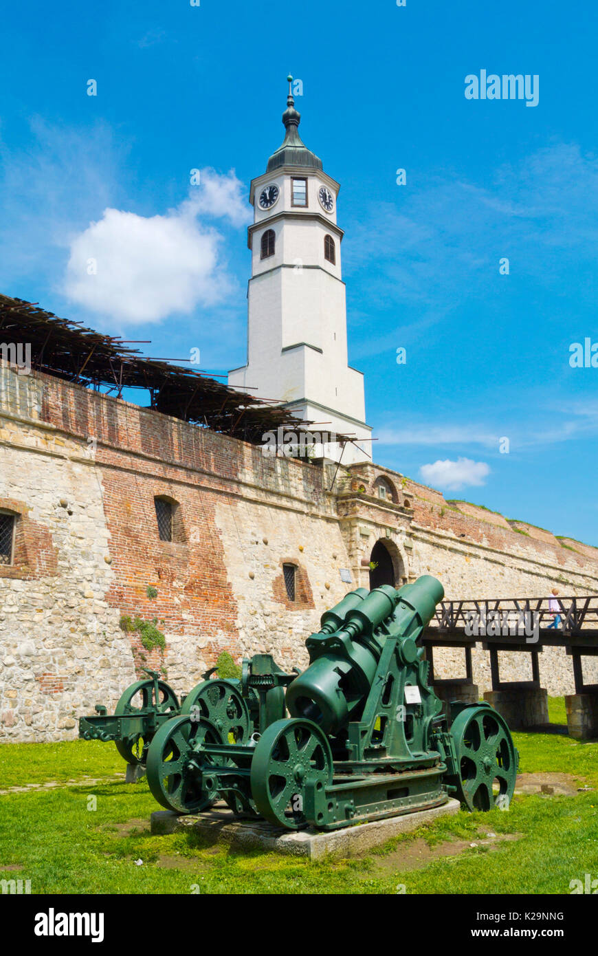 Krieg Museum Ausstellung, außerhalb Stambol Tor, Kalemegdan Park, Belgrad, Serbien Stockfoto