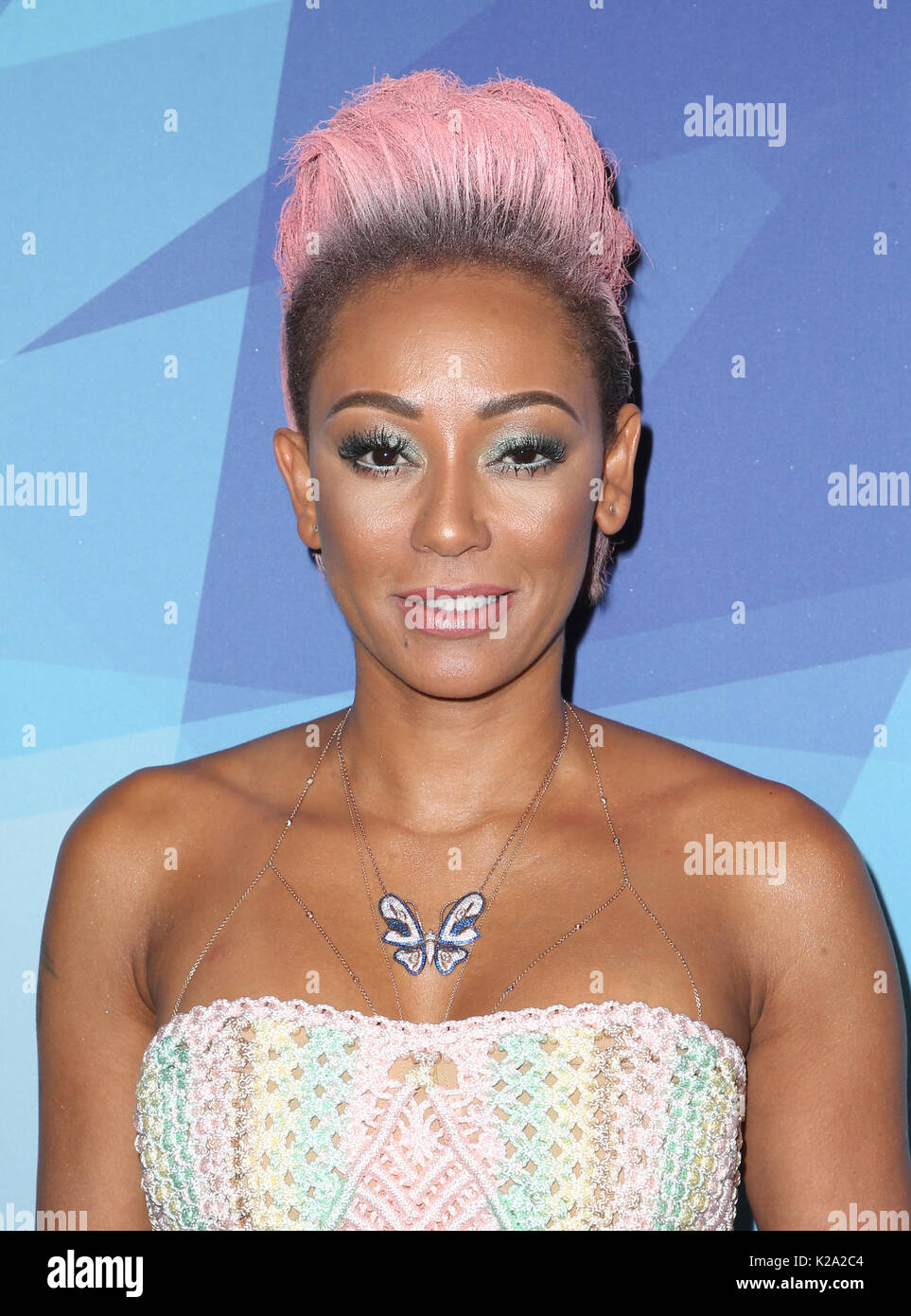 HOLLYWOOD, CA - 29. August: Mel B, bei NBC's "America's Got Talent" Saison 12 Live Show" an der Dolby Theater in Kalifornien am 29. August 2017. Quelle: FS/MediaPunch Stockfoto