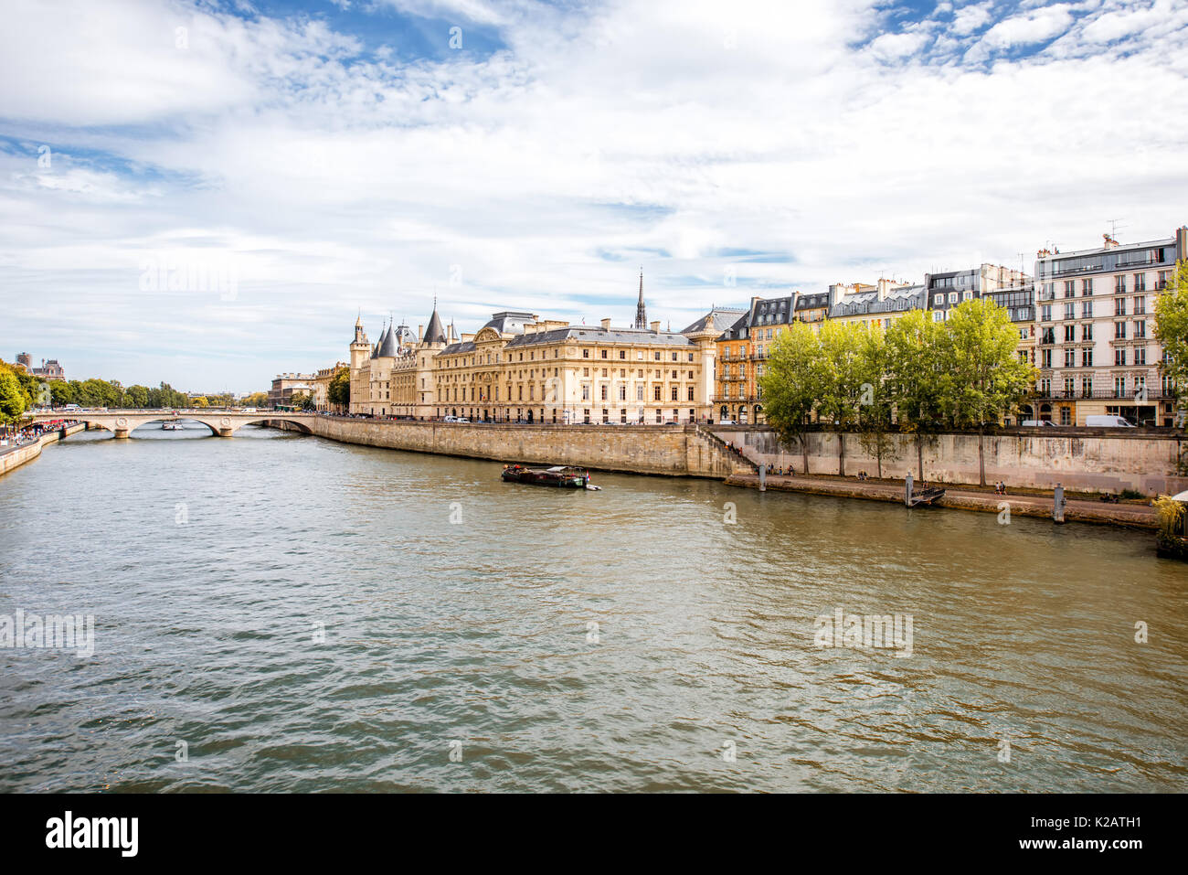 Stadtbild Blick auf Paris. Stockfoto