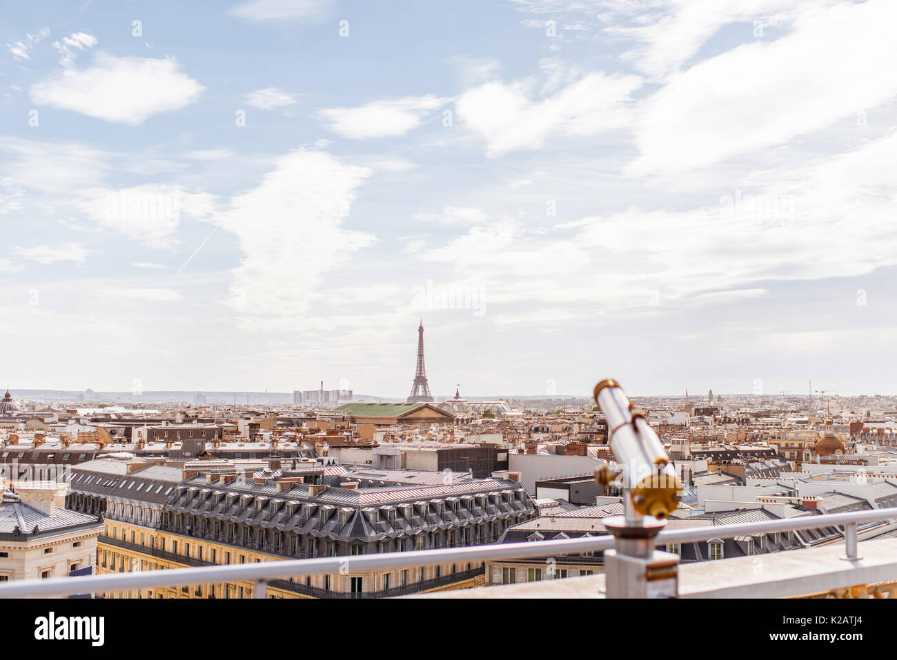 Stadtbild Blick auf Paris. Stockfoto
