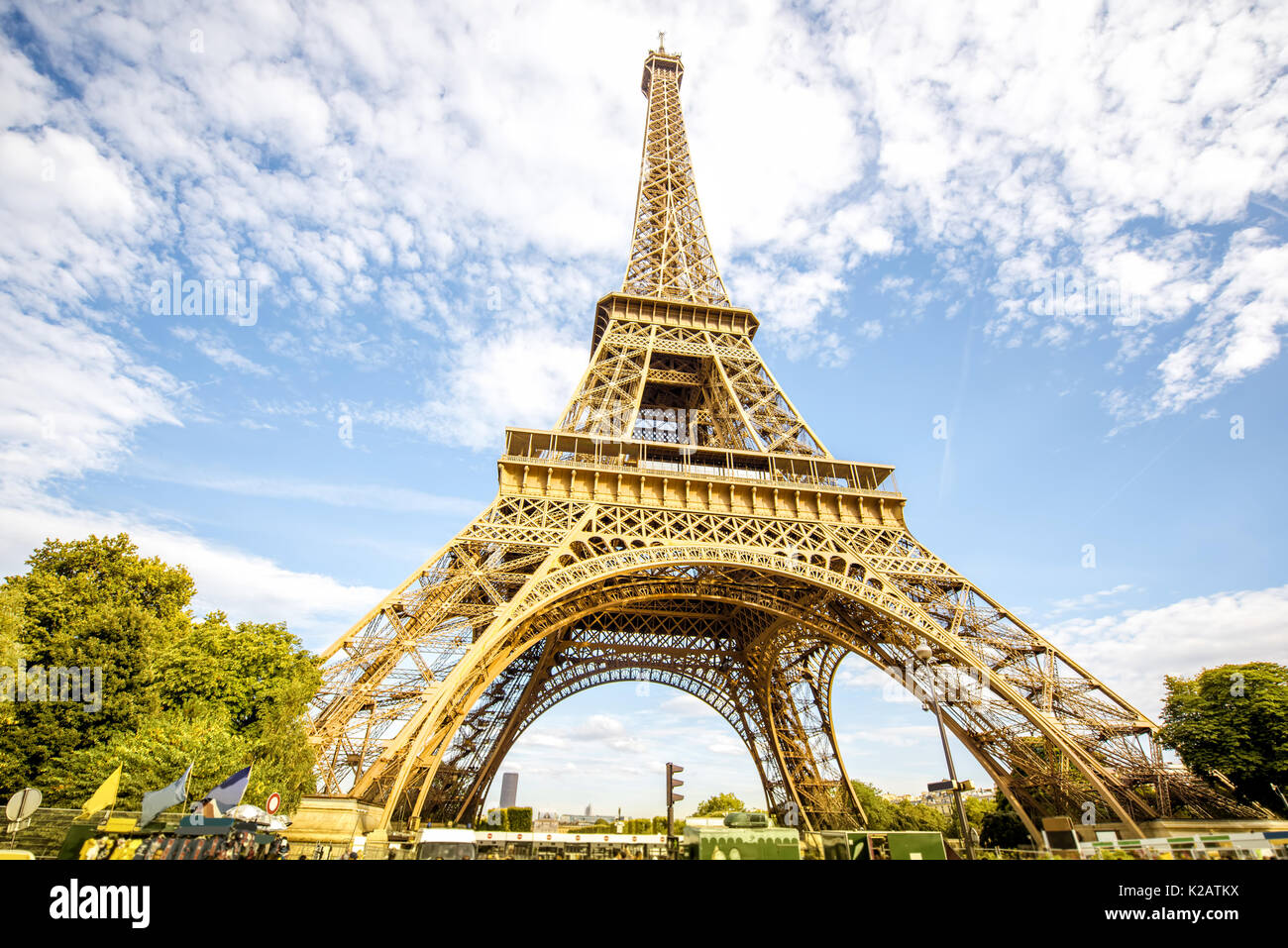 Stadtbild Blick auf Paris. Stockfoto