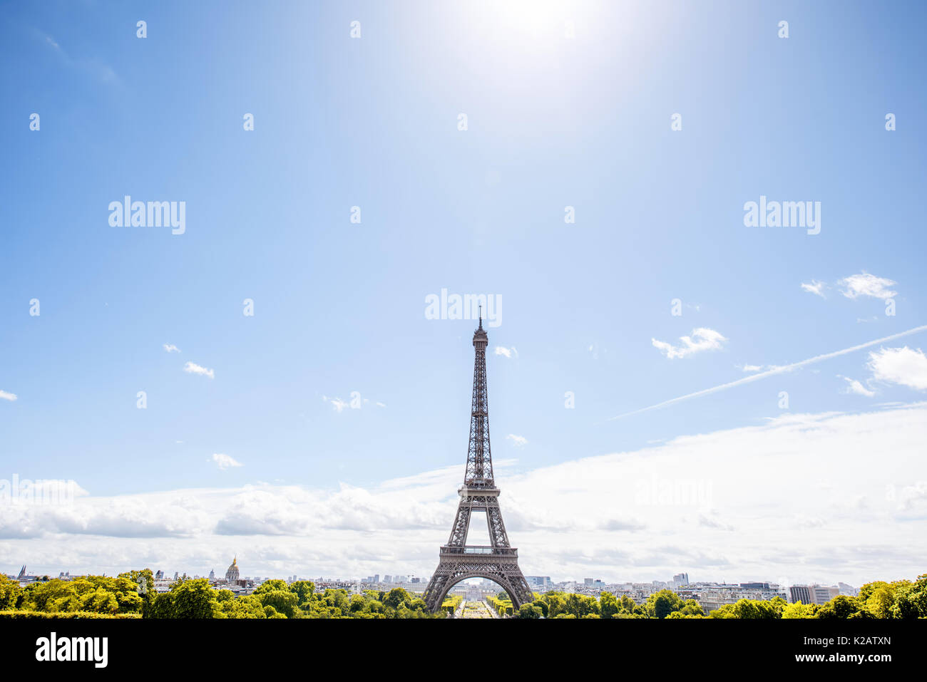 Stadtbild Blick auf Paris. Stockfoto
