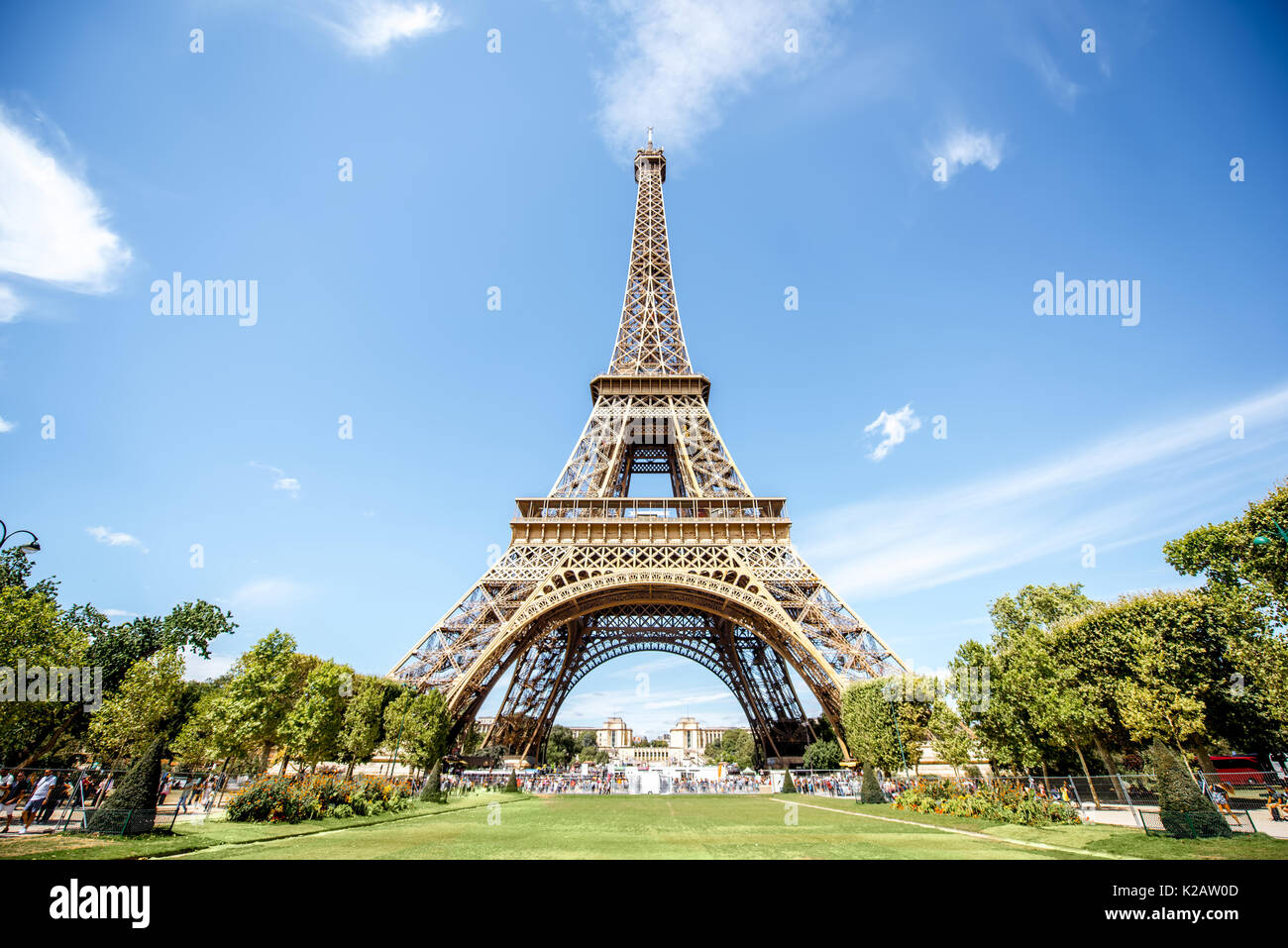 Stadtbild Blick auf Paris. Stockfoto
