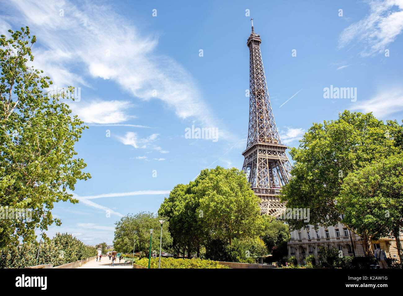 Stadtbild Blick auf Paris. Stockfoto
