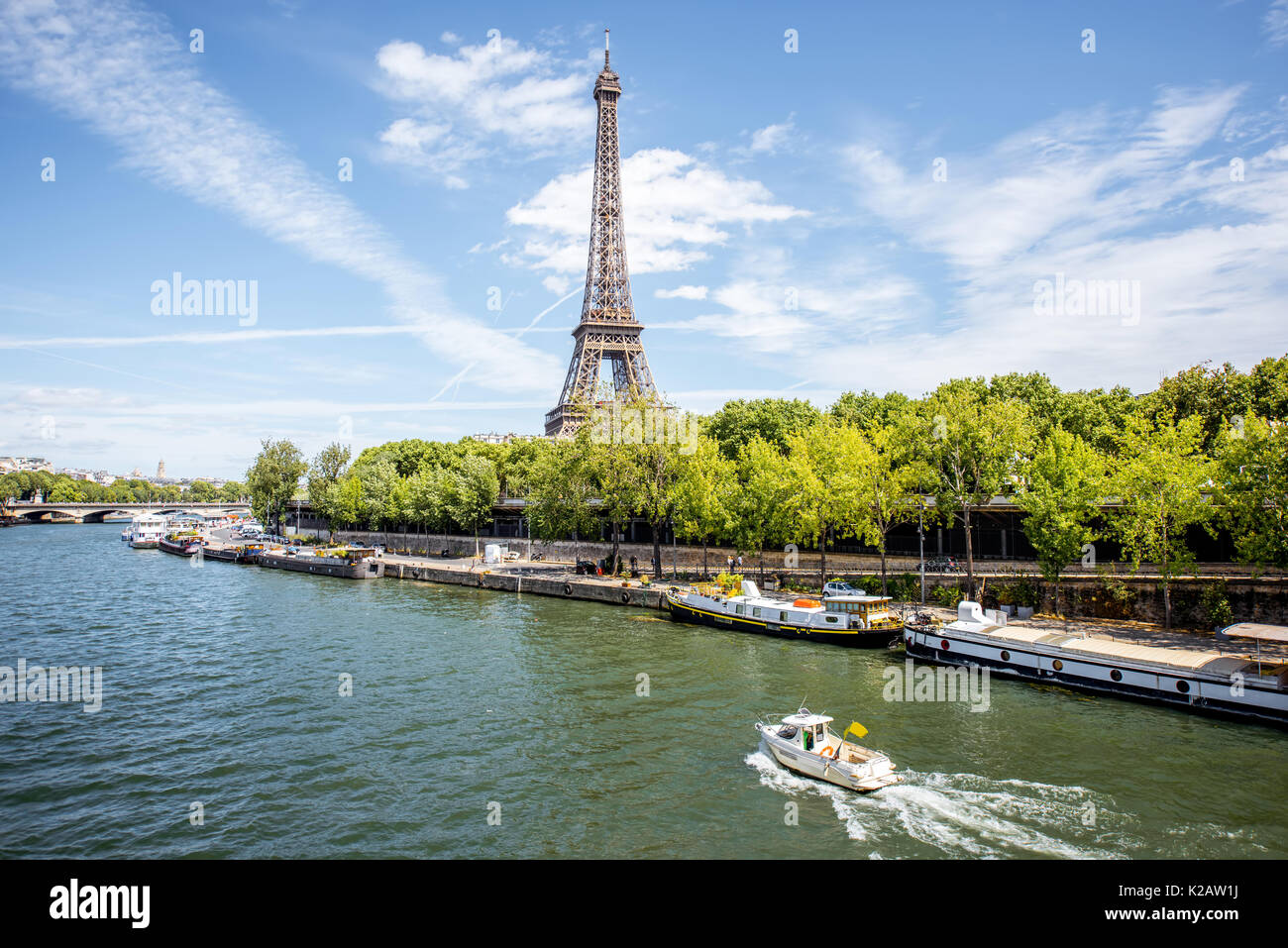 Stadtbild Blick auf Paris. Stockfoto