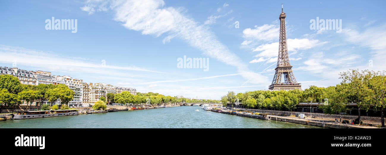 Stadtbild Blick auf Paris. Stockfoto