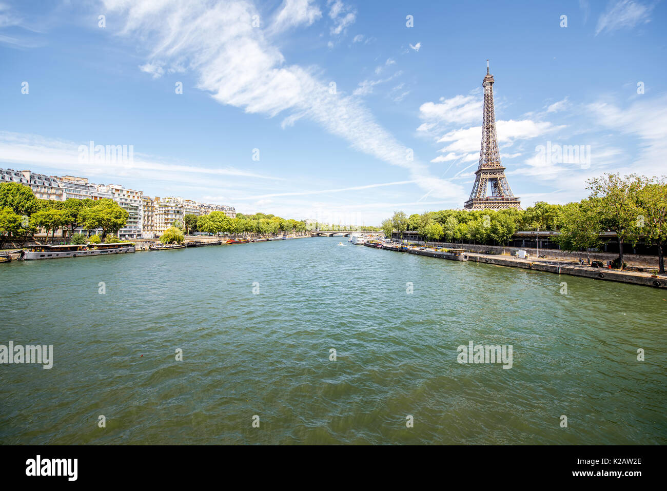Stadtbild Blick auf Paris. Stockfoto
