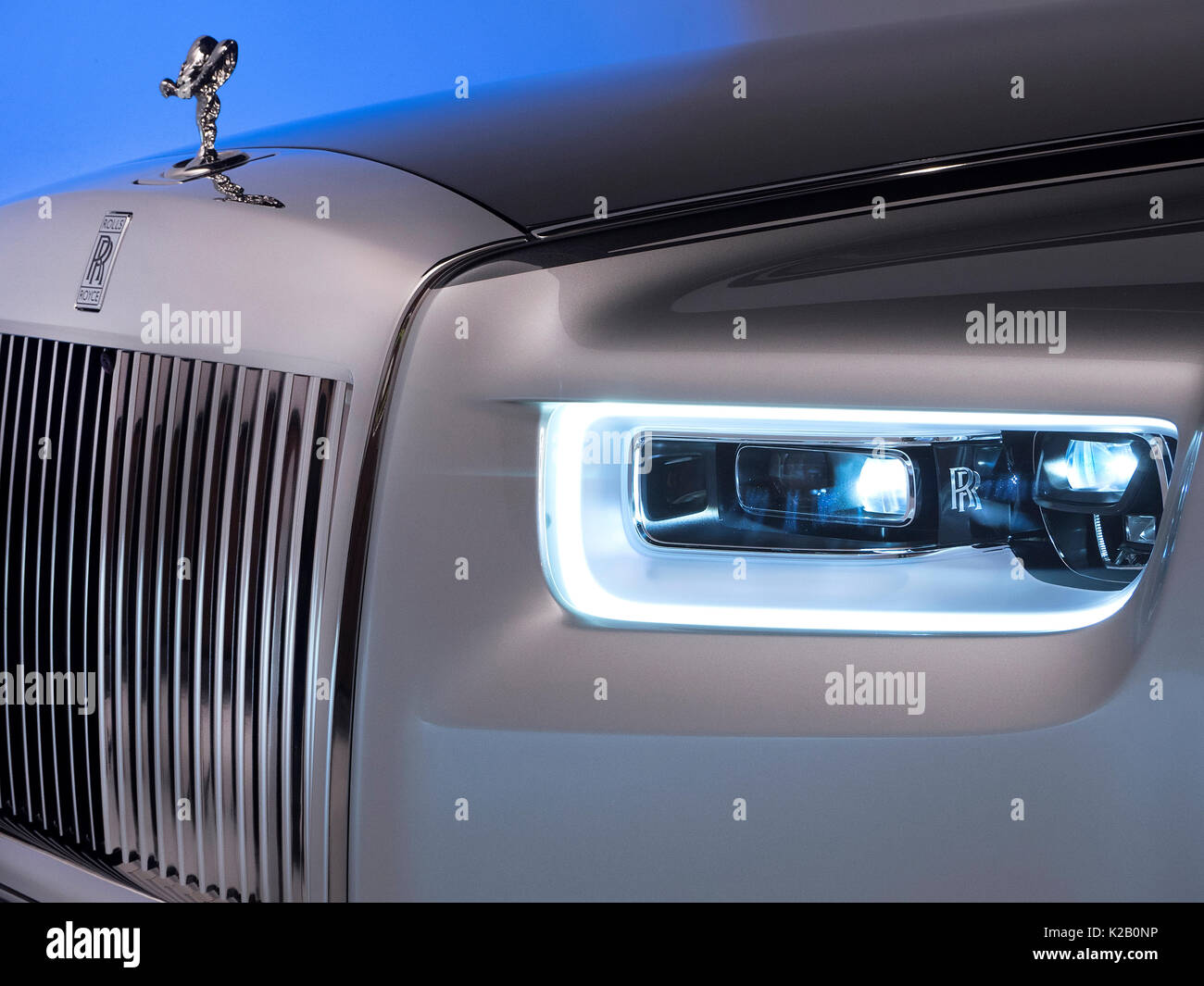 Rolls Royce Phantom 2017 mit kurzem Radstand. Stockfoto