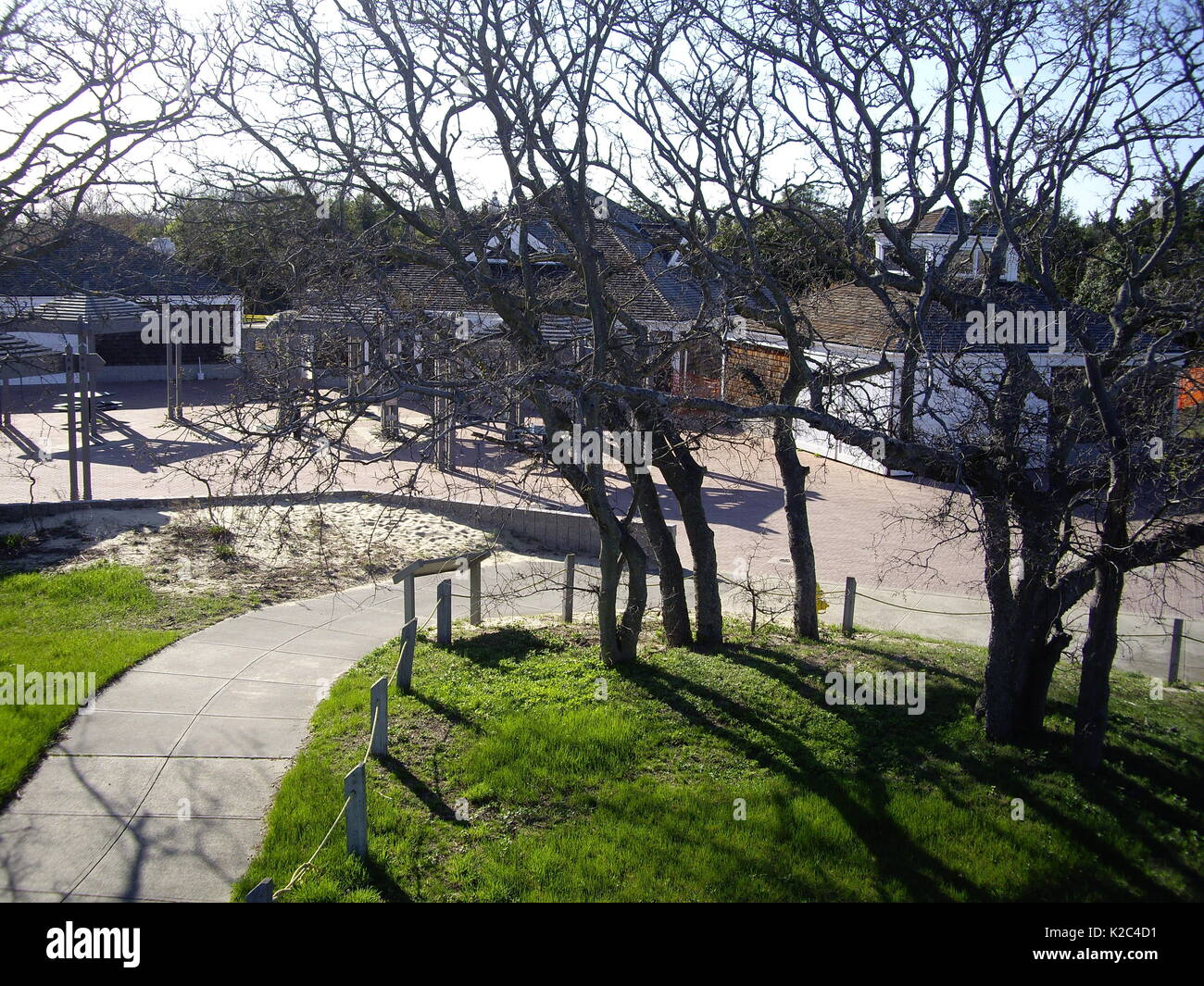 Besucher zentrum Sandy Hook Beach new jersey Highlands Stockfoto