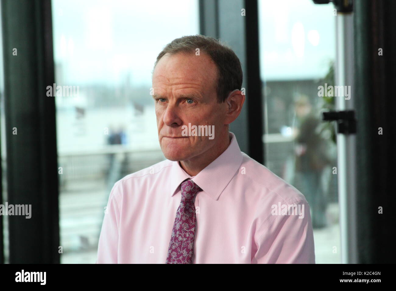 Mitglied der Labour Party in der Labour Party Konferenz in Liverpool Stockfoto