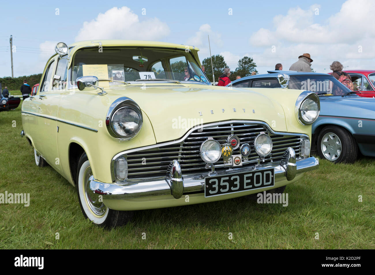 Ein 1960er Ford Zephyr sechs lowline Stockfoto