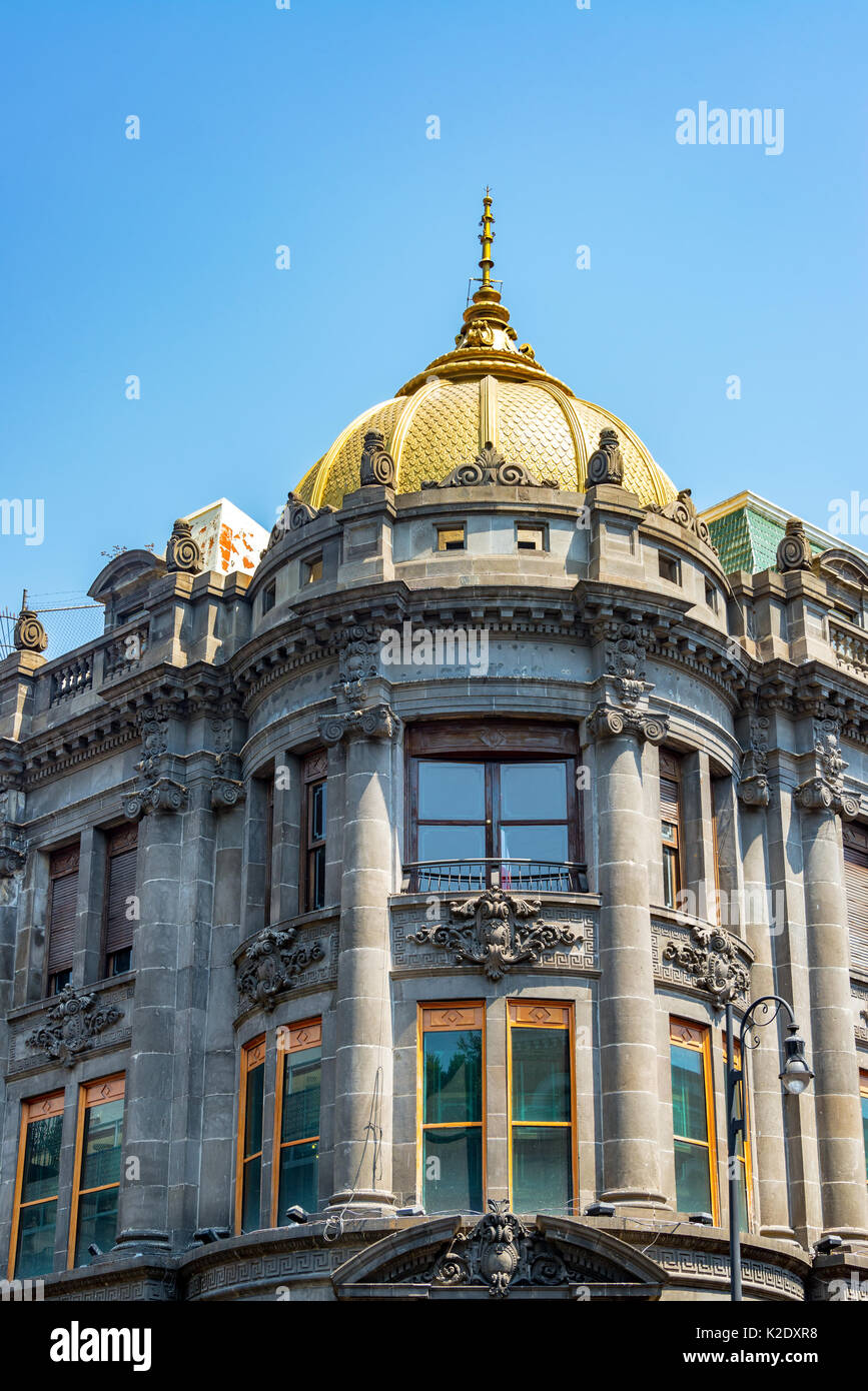 Wunderschöne historische Architektur in Puebla, Mexiko Stockfoto