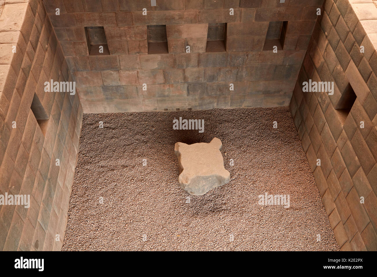 Inca Steinmetzarbeiten an coricancha Inka Tempel, Cusco, Peru, Südamerika Stockfoto