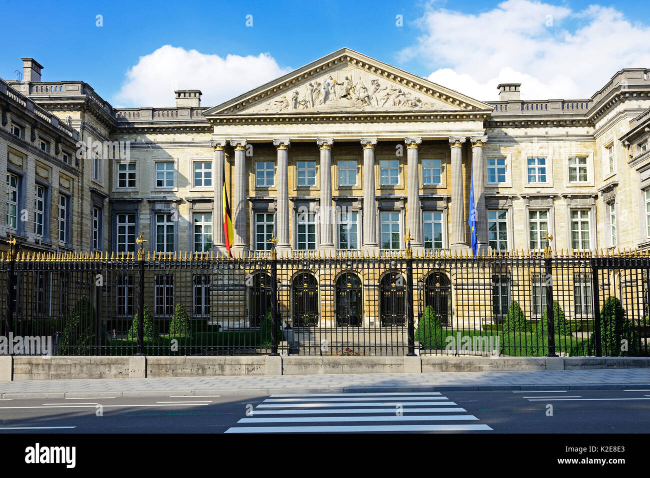 Das Europäische Parlament, Brüssel, Belgien Stockfoto