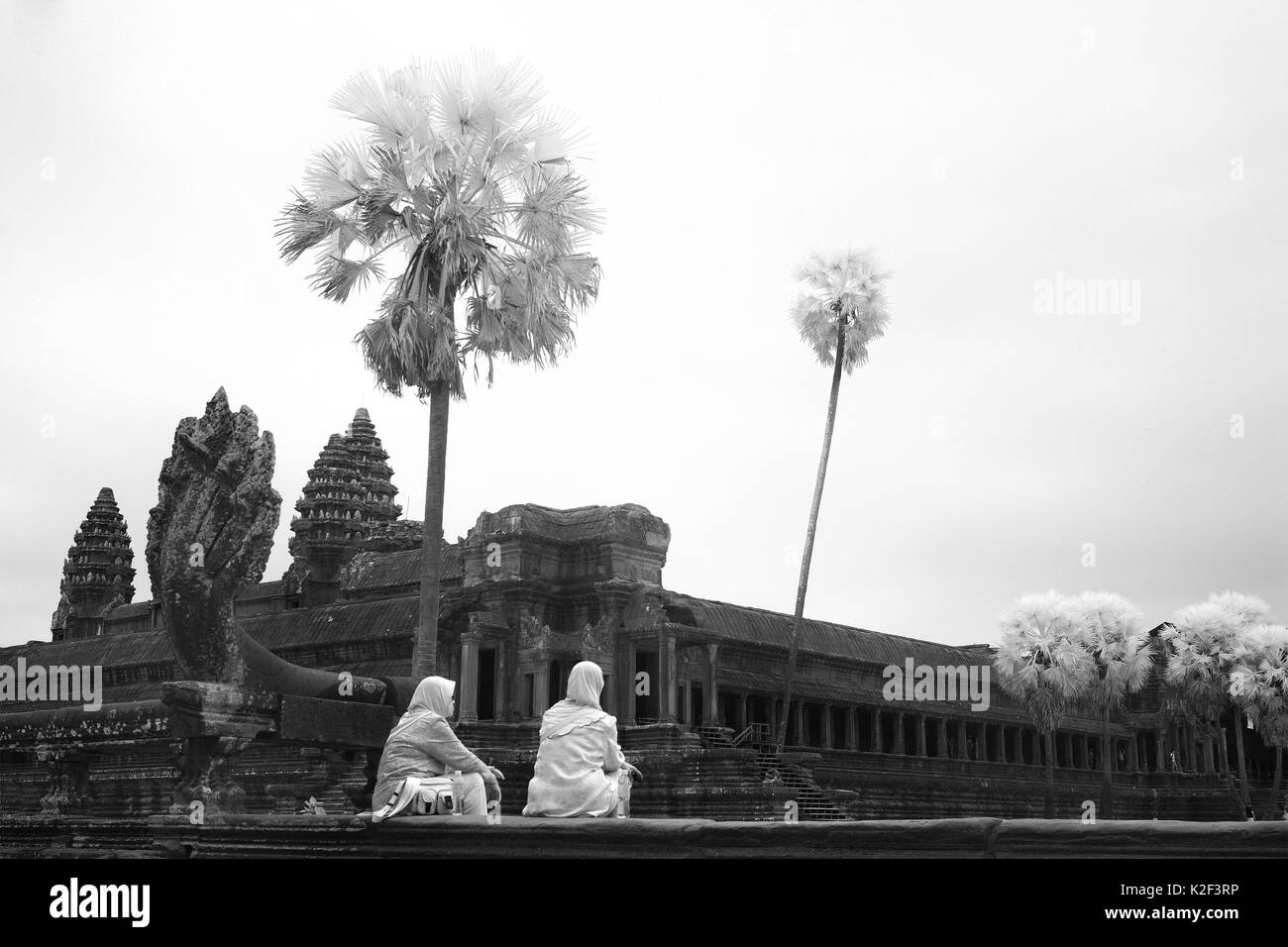 Angkor Wat Weltwunder steinerne Burg Kambodscha siem reap Stockfoto