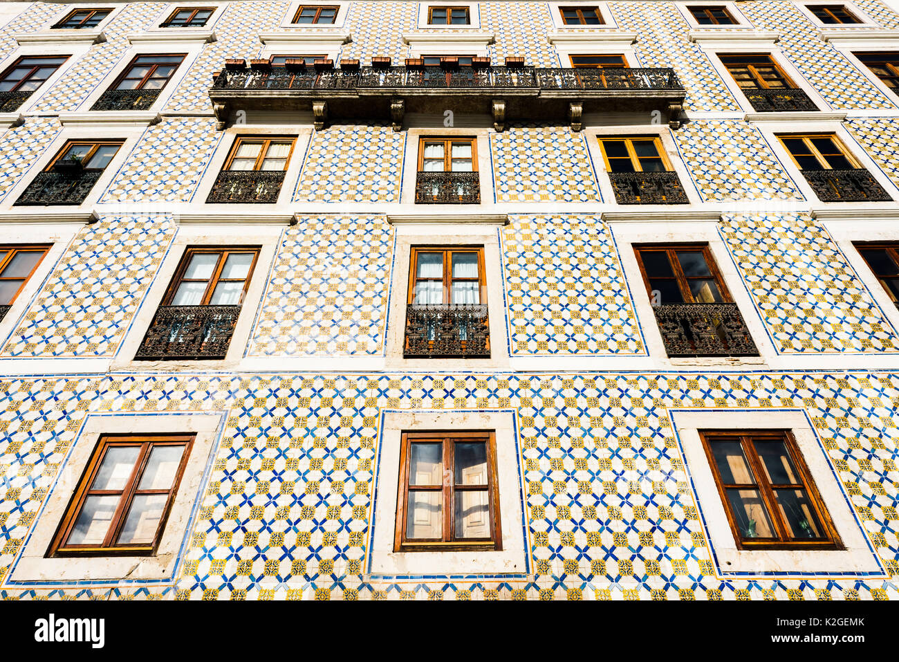 Azulejos von Lissabon Stockfoto